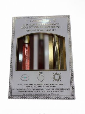 Charlotte Tilbury Fragrance Collection Mini travel fragrance set of 2